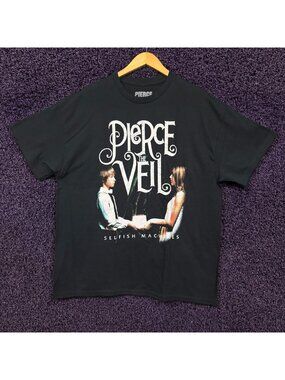 Pierce the Veil Selfish Machines T-Shirt Size Extra Large